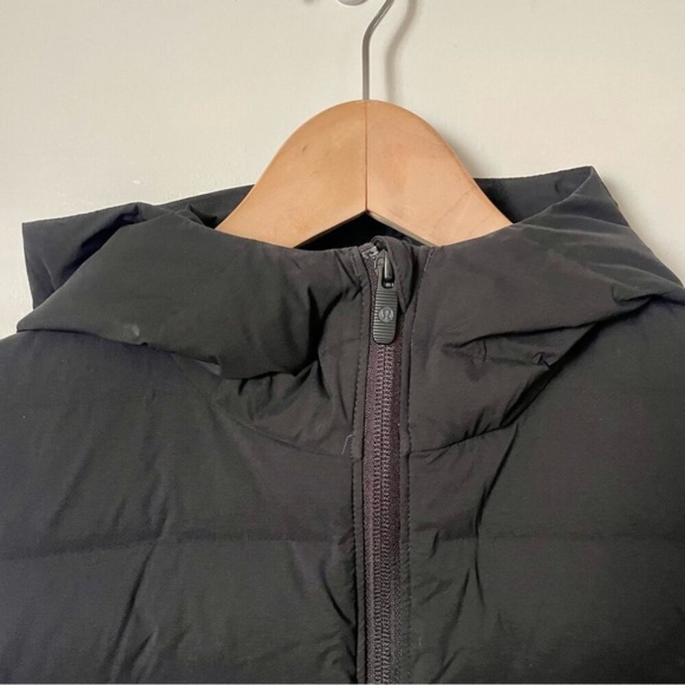 Lululemon Down & Around Vest Black Size 6 - Picture 8 of 10